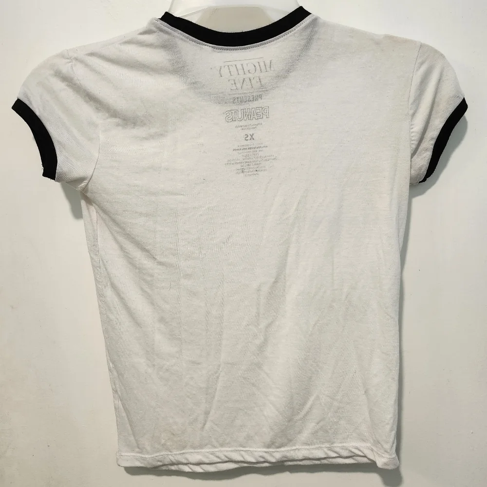 (PRICE IS FIRM!)Mighty Fine Peanuts Short Sleeve Tshirt With Snoopy Design - Picture 14 of 14